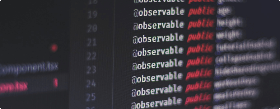 Code interface background